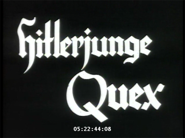 Hitlerjunge Quex Spielfilm